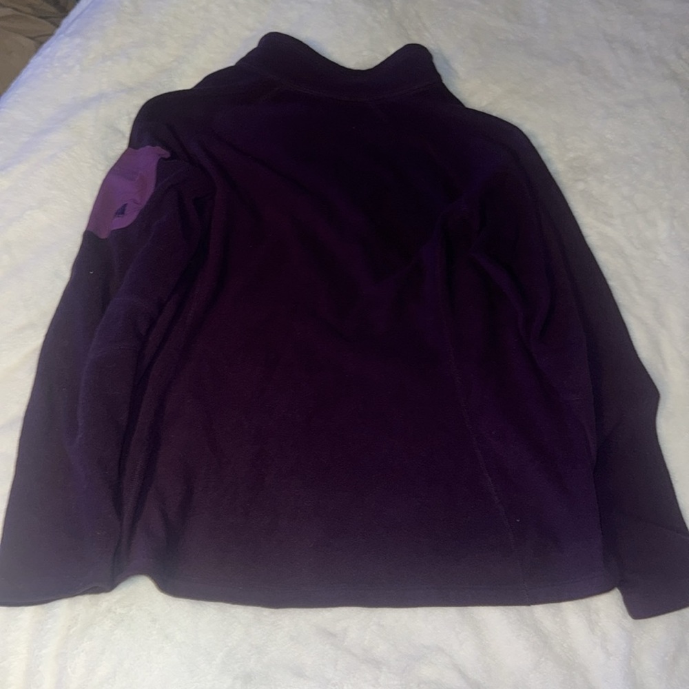 Eddie Bauer extra large purple fleece - Picture 5 of 5